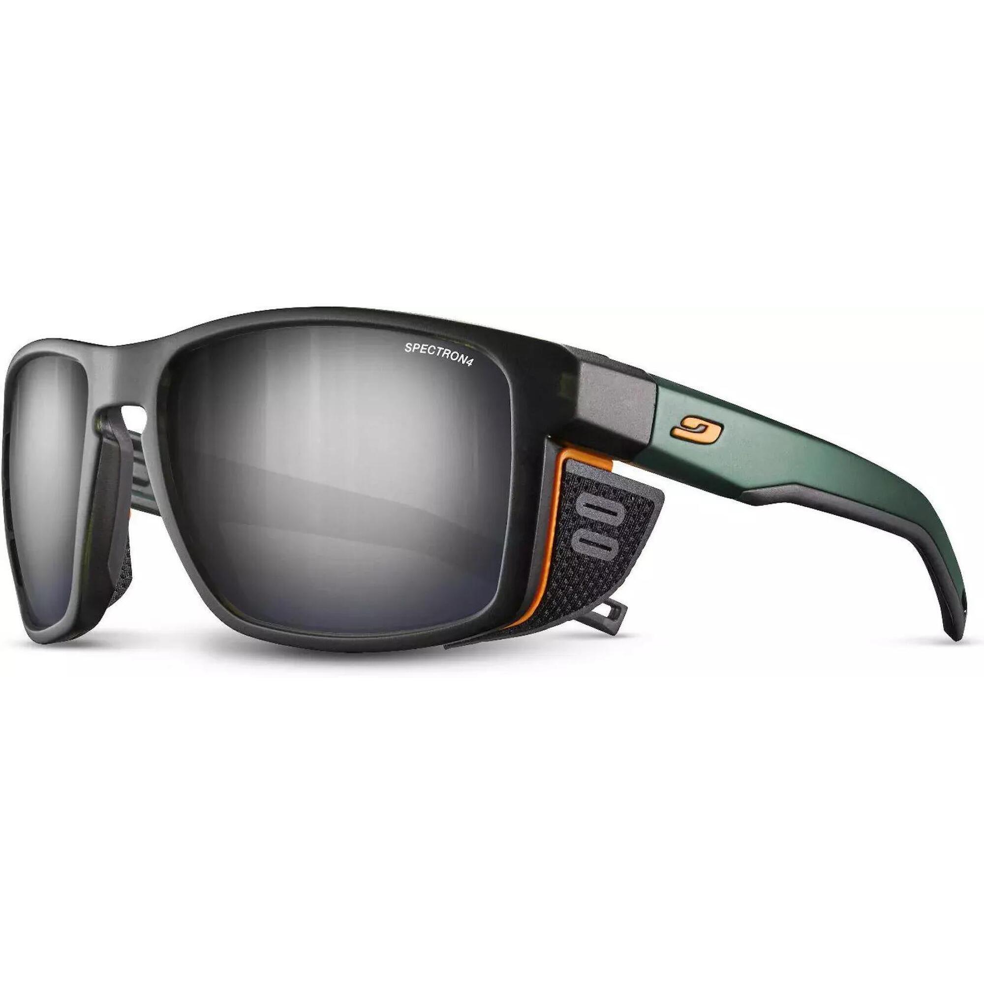 Okulary przeciwsłoneczne górskie JULBO SHIELD zielone | Spectron Cat 4