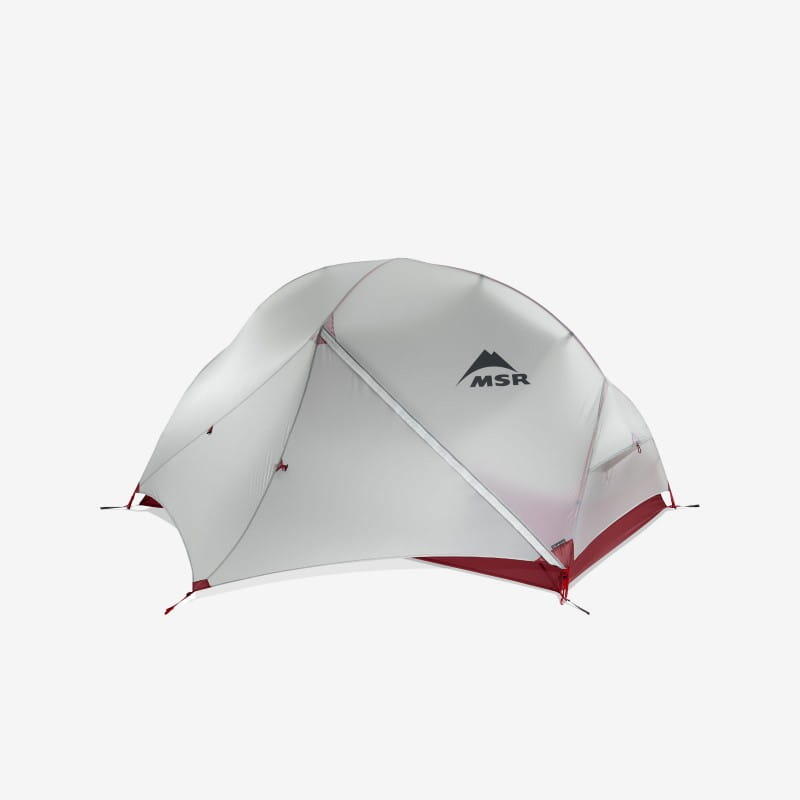 Tente MSR Hubba Hubba NX 2 plazas gris/rojo ultraligera, arcos DAC 3/7