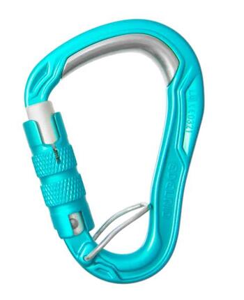 Karabiner HMS Bulletproof Triple FG II icemint-eloxiert