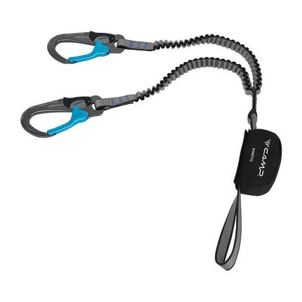 Frein via ferrata Kinetic Rewind Pro alu inox rembobinage auto