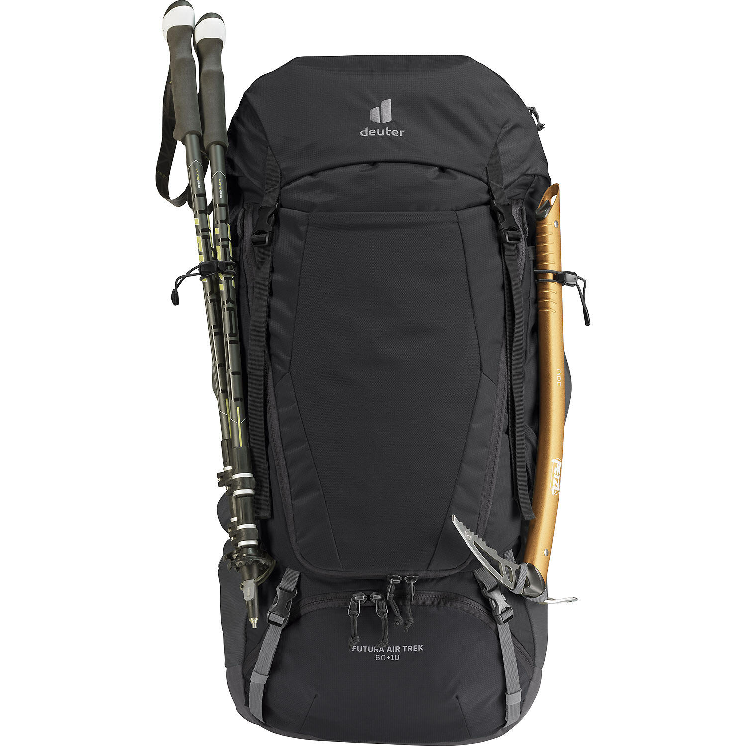 Zaino Trekking Deuter Futura Air Trek 60+10 L Nero 7/7