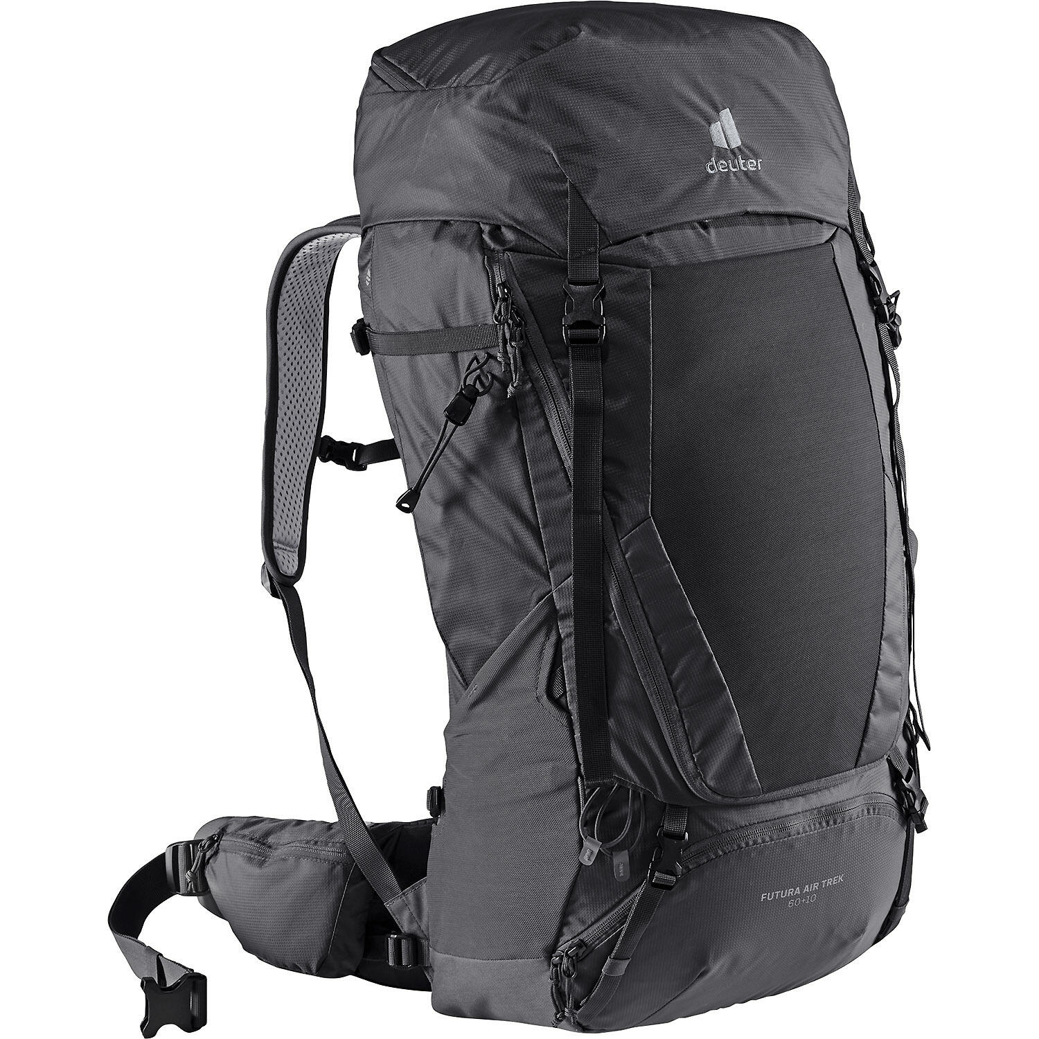 Zaino Trekking Deuter Futura Air Trek 60+10 L Nero 1/7