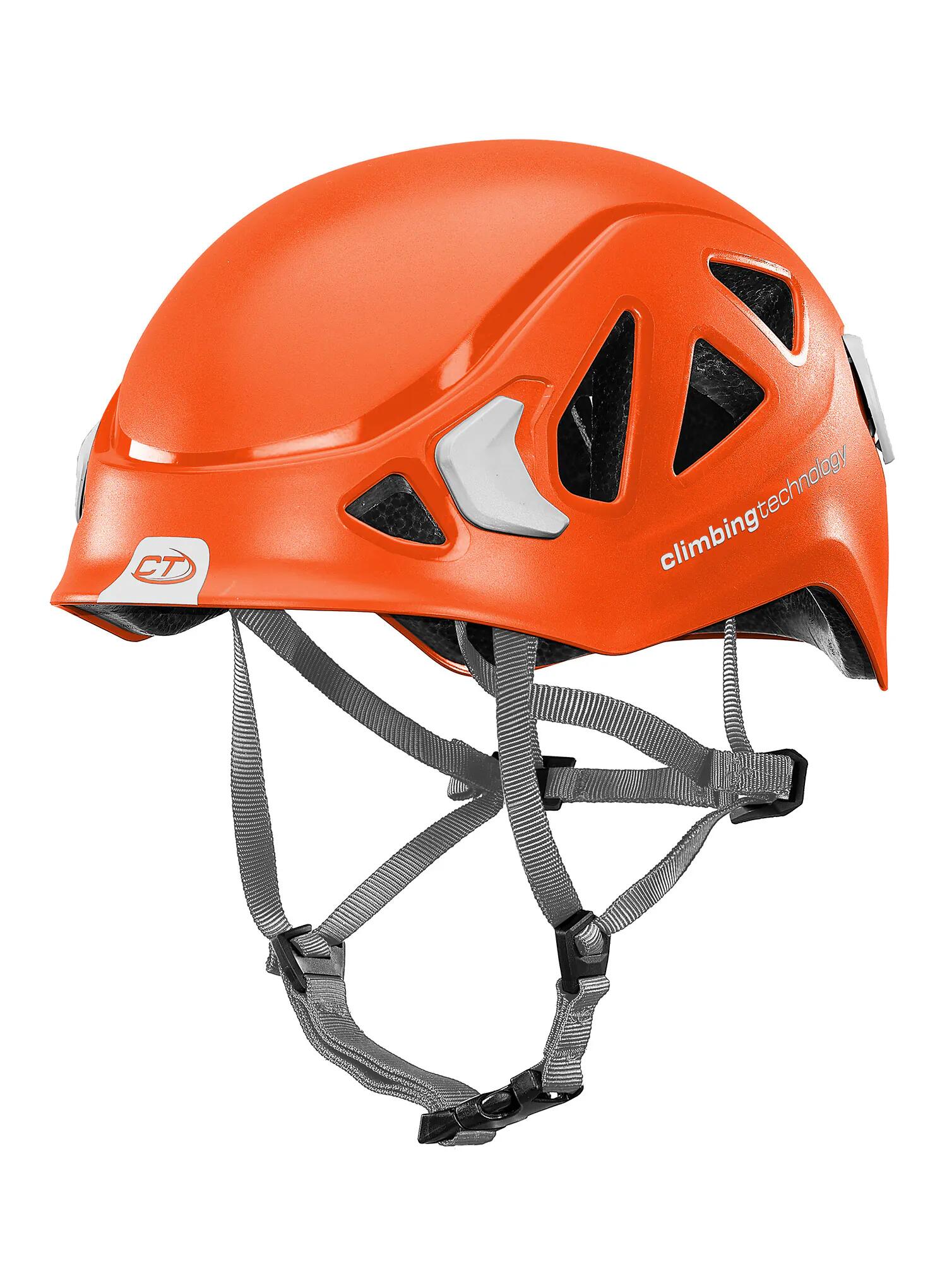 CLIMBING TECHNOLOGY Kletterhelm Galaxy orange-white