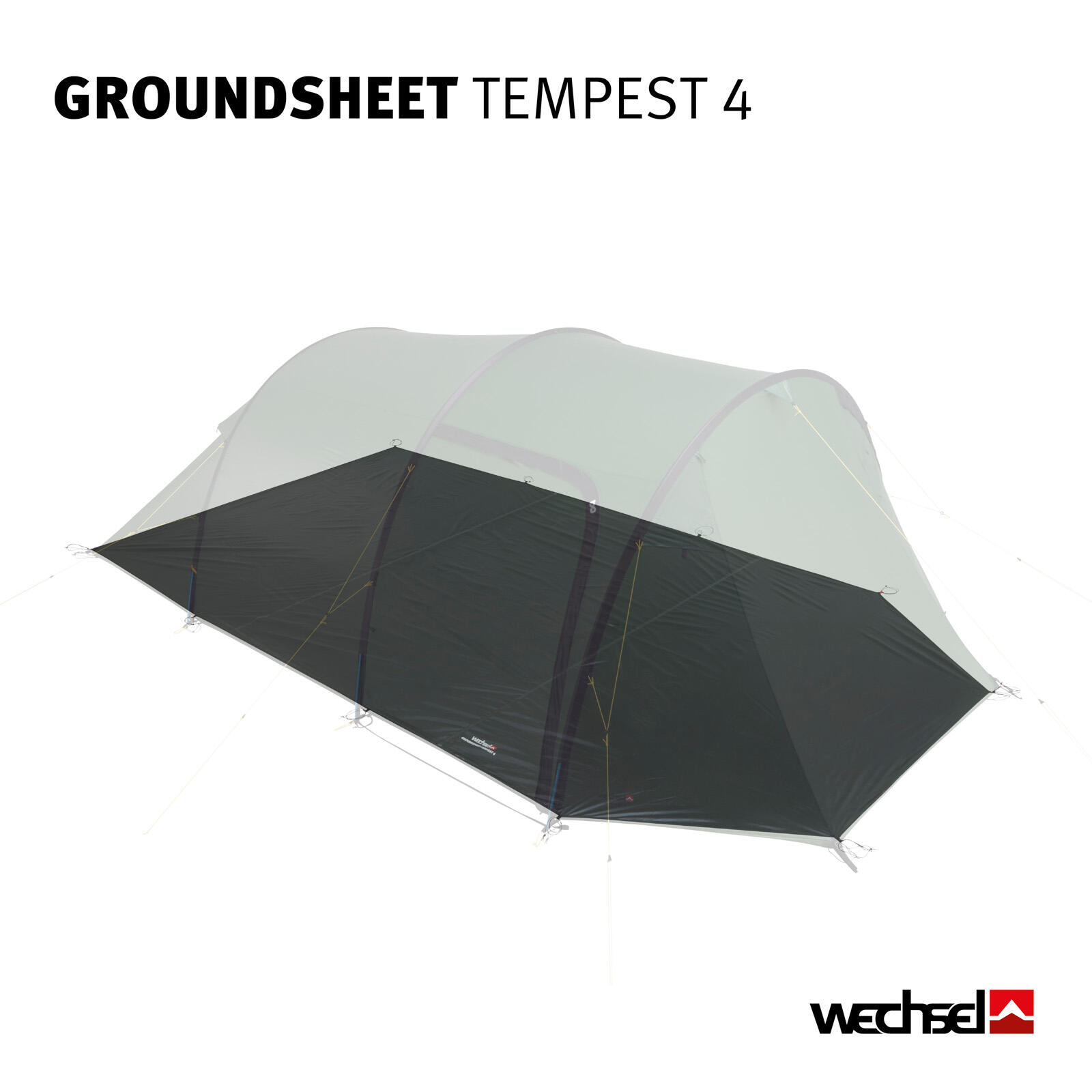 Groundsheet Für Tempest 4 Zusätzlicher Zeltboden Camping Plane Passgenau 2/5