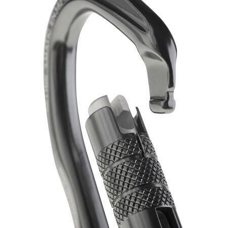 Safety Carabiner BE Link 3-Matic Grey 3/5