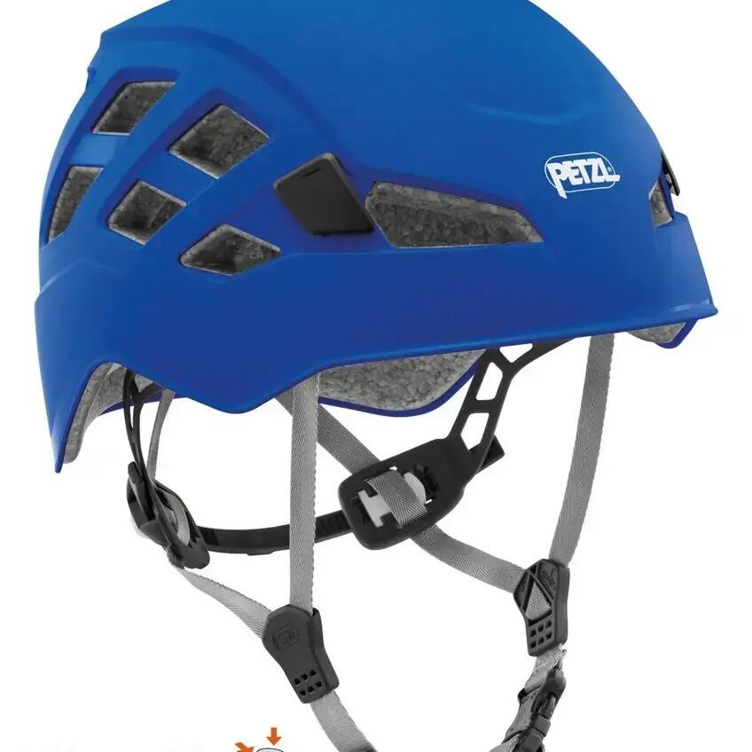Petzl Boreo Helmet – S/M Blue – ABS Shell, EPP/EPS Foam, Adjustable Ventilation