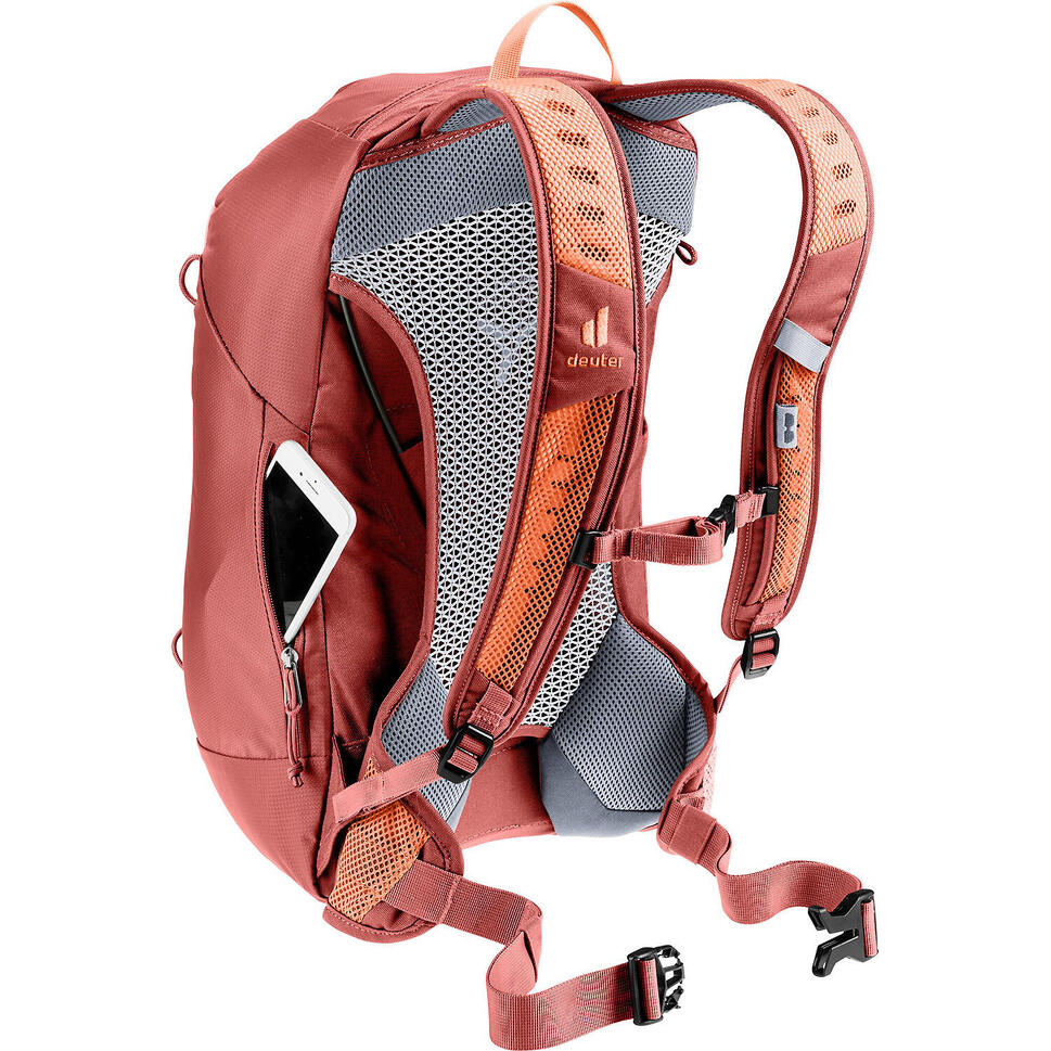 Plecak z siatką dystansową Deuter AC Lite 17 - paprika/redwood