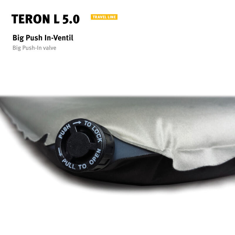 Matelas gonflable Teron L 5.0 thermique léger autogonflant 1,5 kg