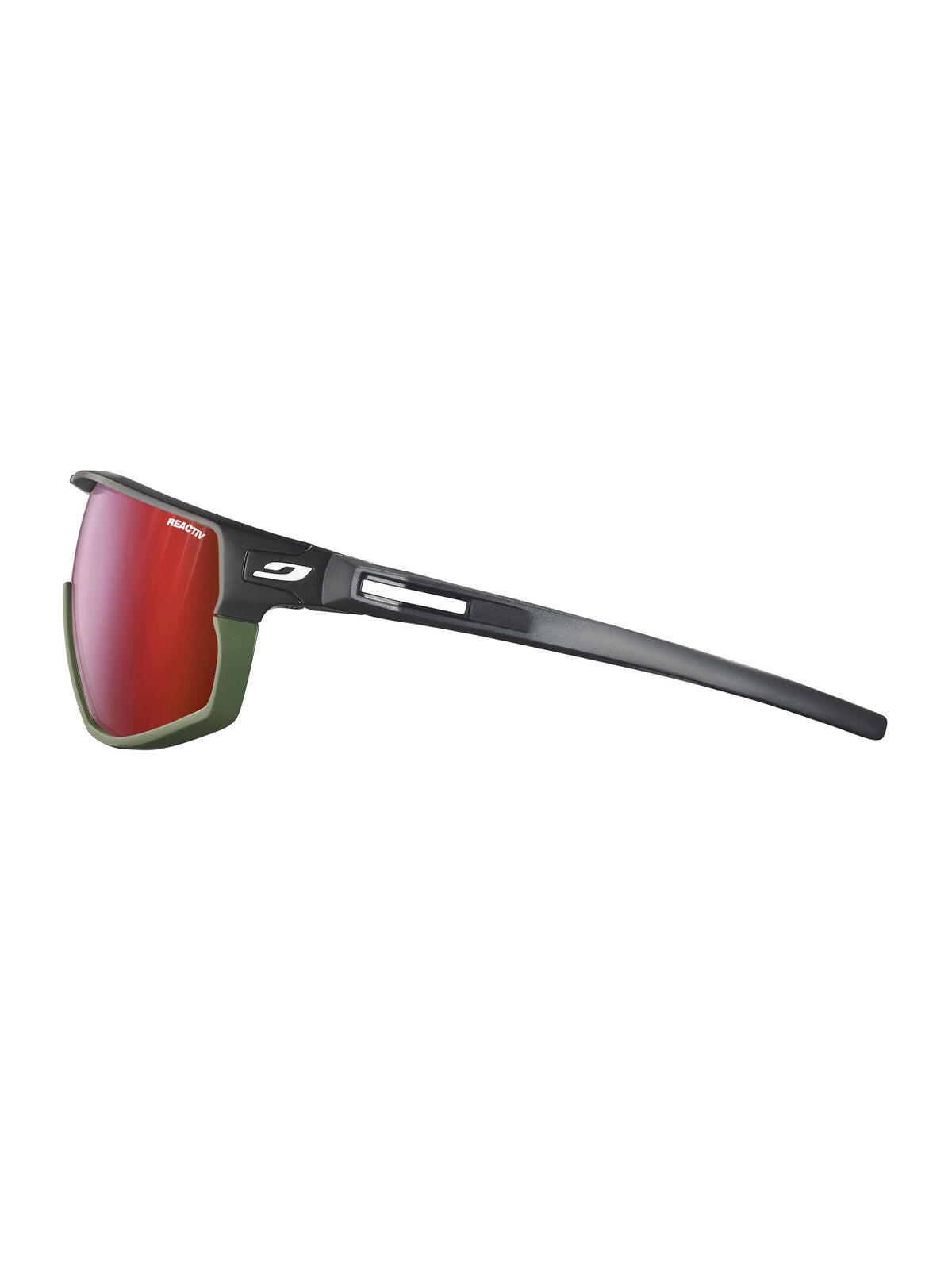 Lunettes Julbo Rush Reactiv Performance Noir/Kaki 4/7
