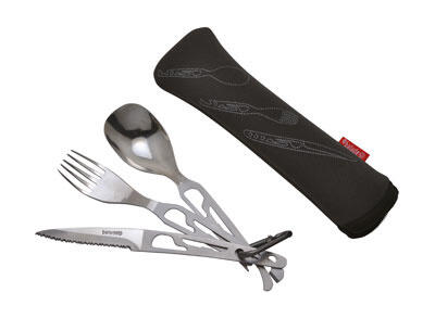 Set tacamuri Baladeo Basecamp 3 piese, cu husa