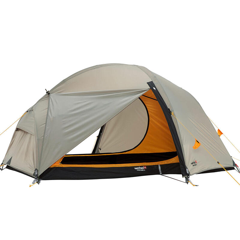 Tente de trekking Venture 2 personnes géodésique camping vélo bivouac 2,6 kg