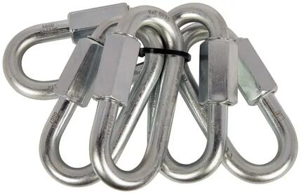 CAMP Oval Quick Link Steel 10 mm 5er Set