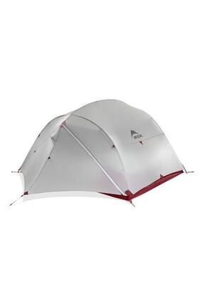 Tente MSR Mutha Hubba NX 3 places gris/rouge double-toit Durashield
