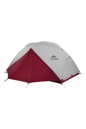 Tente MSR Elixir 2 2 places autoportante légère gris rouge