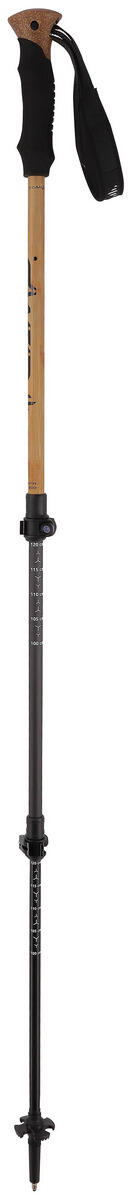 Bâtons trekking Camp Backcountry bambou réglables 63–135 cm, poignées ergo 2/5