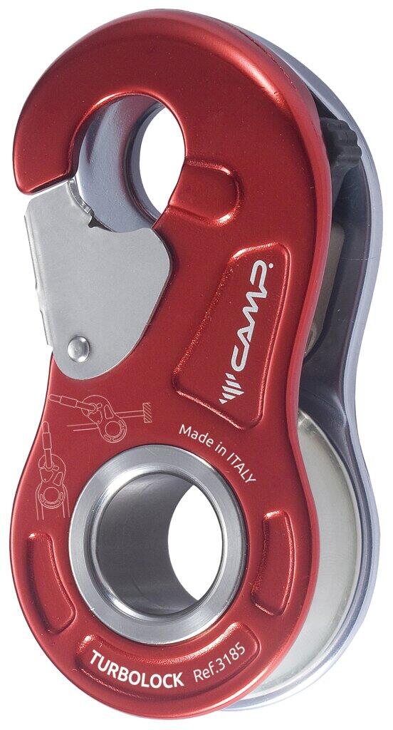 CAMP Carrucola Autobloccante Turbolock Rosso