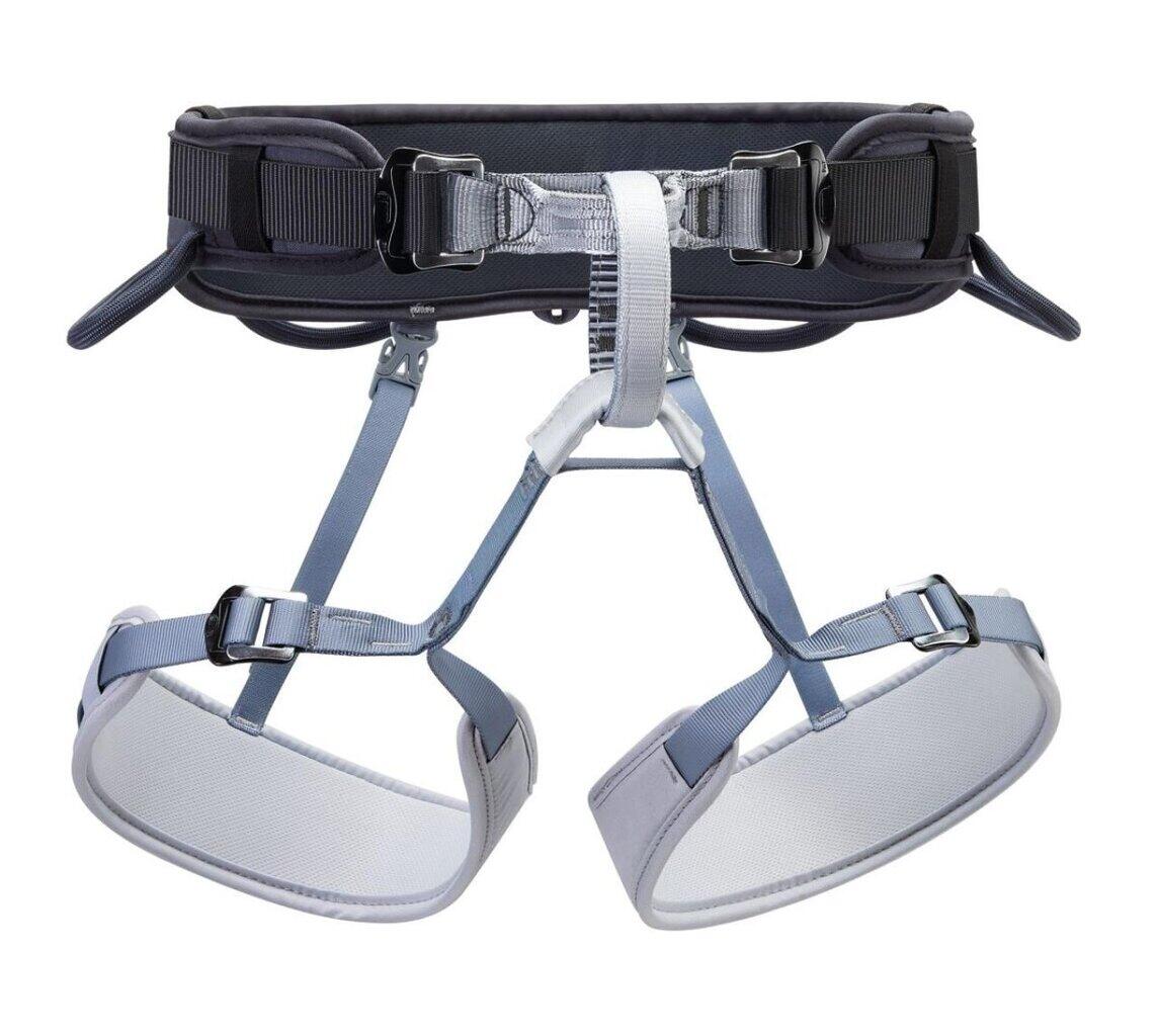 Petzl Corax — Arnés de escalada rojo oscuro, ajustable y cómodo 2/7
