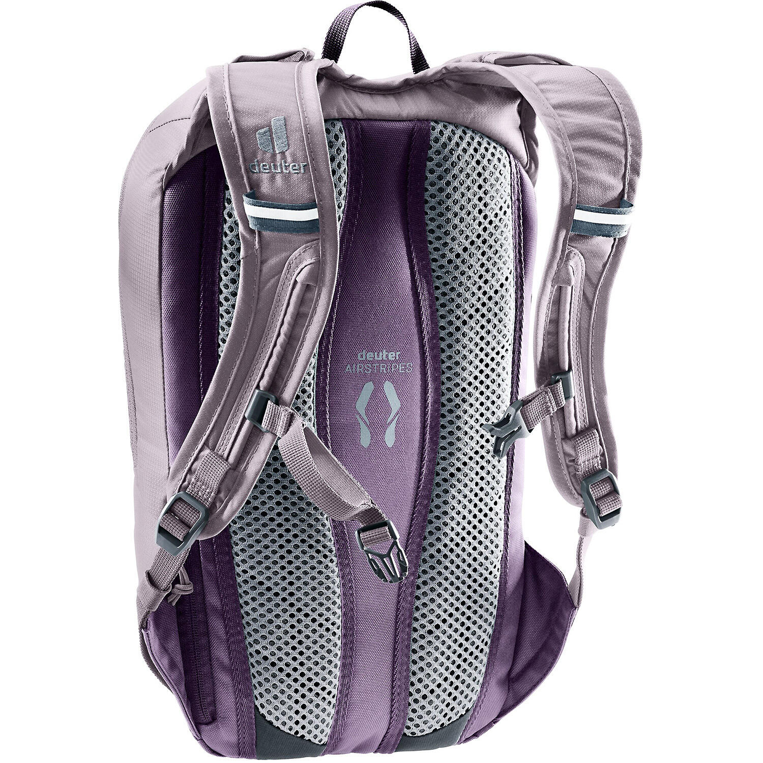 Sac à dos vélo enfant Deuter Junior Bike lavande ergonomique réglage et reflet 4/7