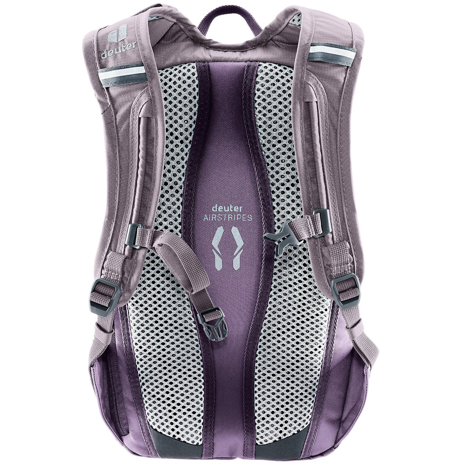 Sac à dos vélo enfant Deuter Junior Bike lavande ergonomique réglage et reflet 6/7