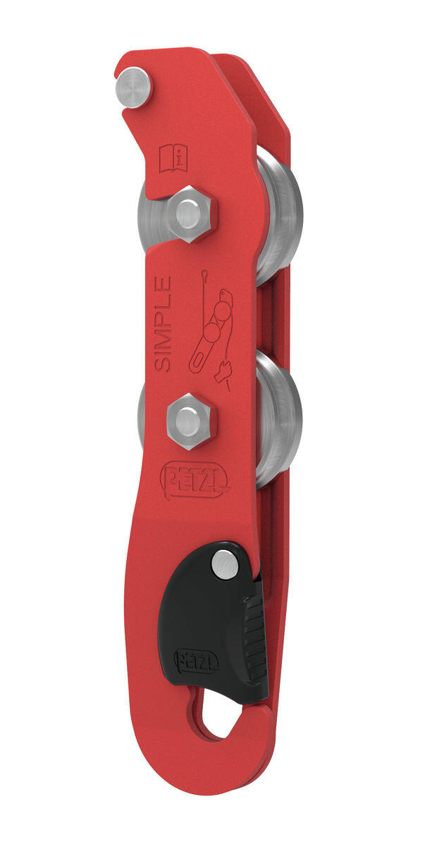 PETZL Abseilgerät für die Speläologie Simple