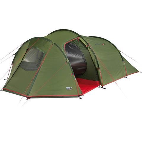 Tente tunnel Goshawk 4 personnes camping groupes familles vestibule 6/7