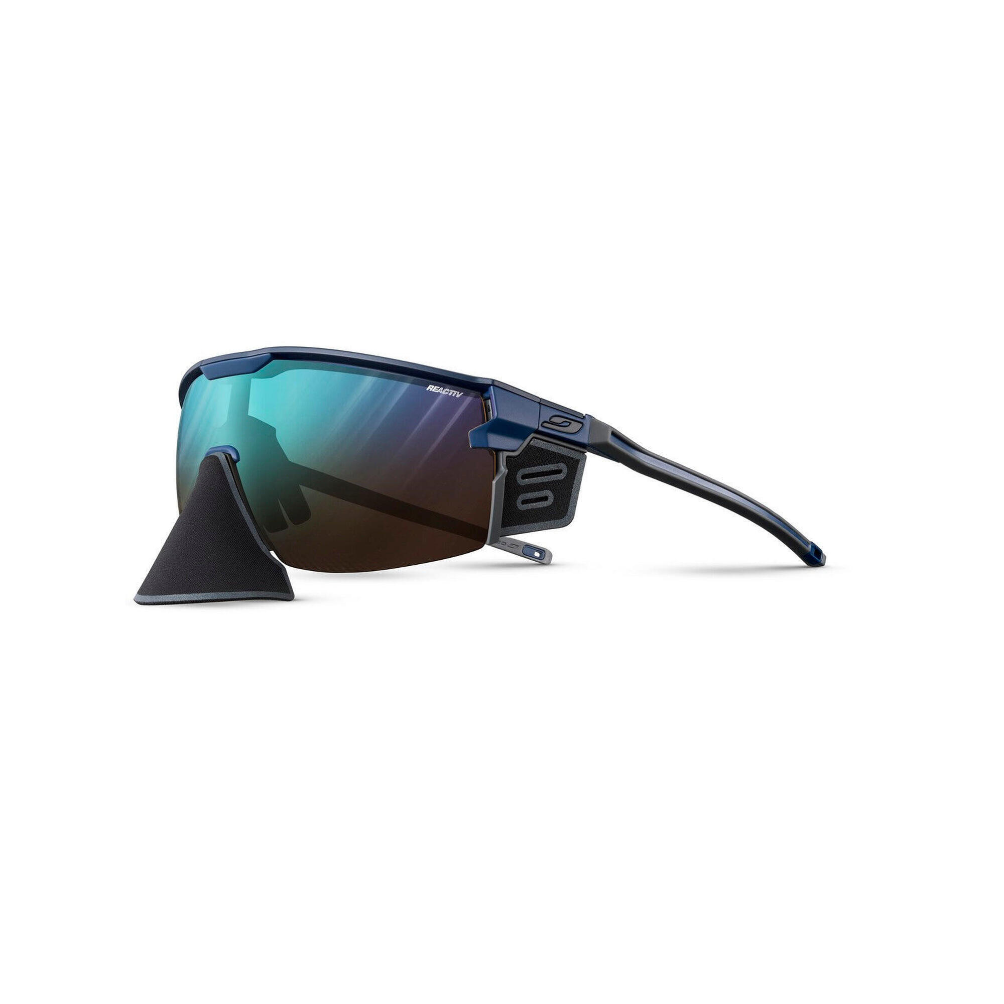 Julbo - Lunettes De Soleil Performantes Pour La Montagne-ultimate Cover Reactiv - Lunettes De Soleil - Bleu - Taille Unique - Decathlon