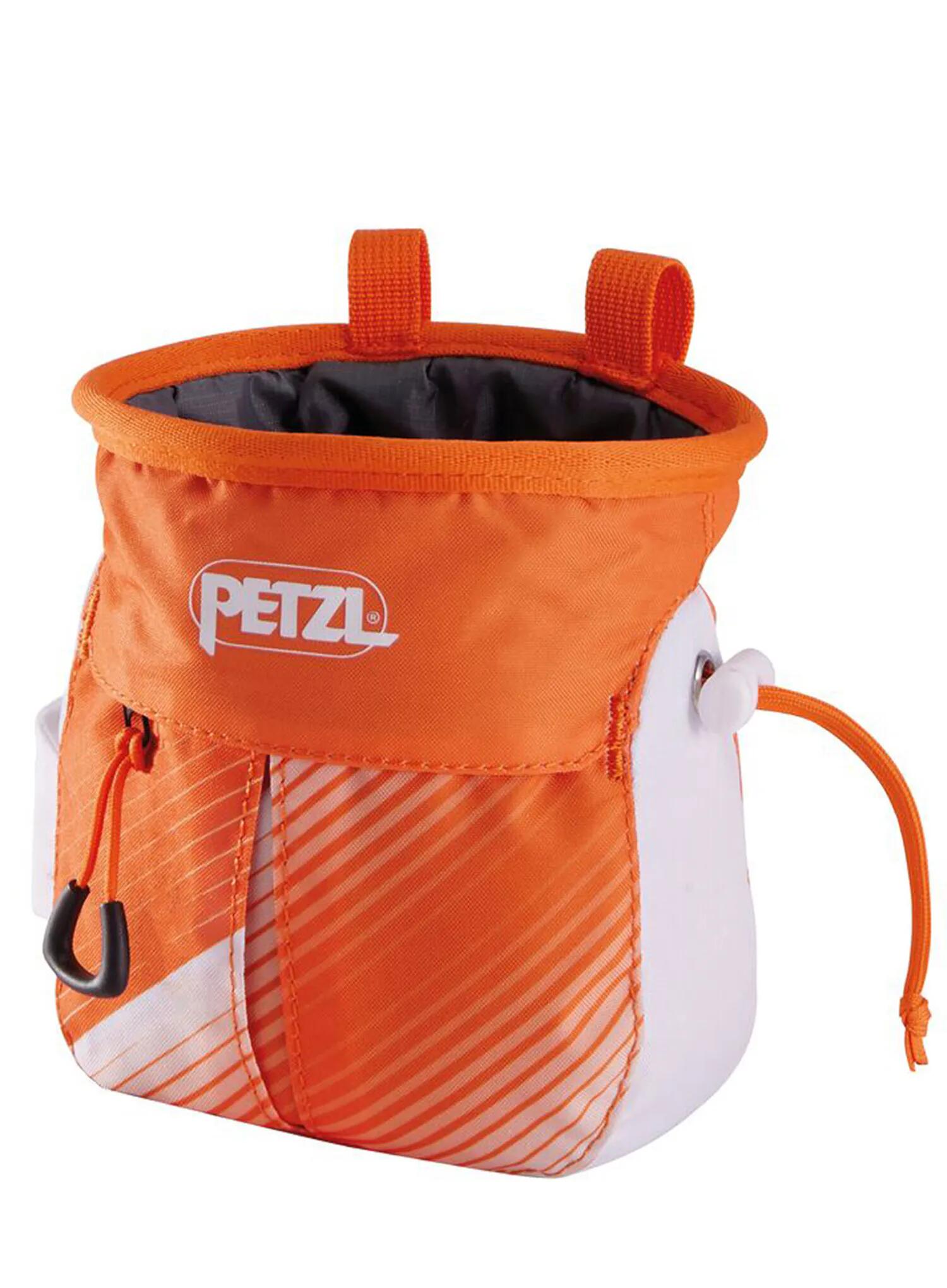 PETZL Chalkbag Sakapoche orange-white