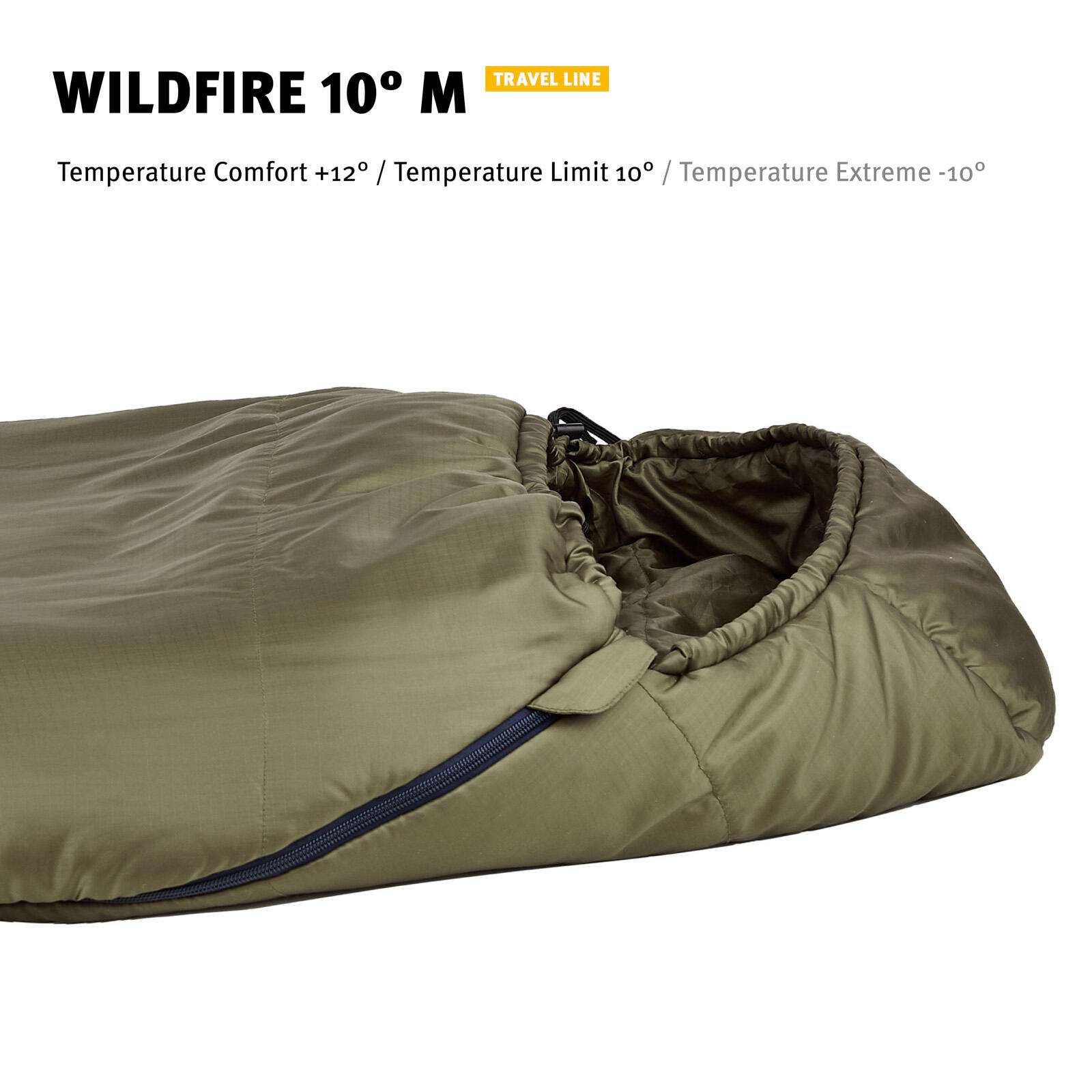 Sac De Couchage Momie Wechsel Wildfire 0°C - Taille M, Occasion Très Bon état
