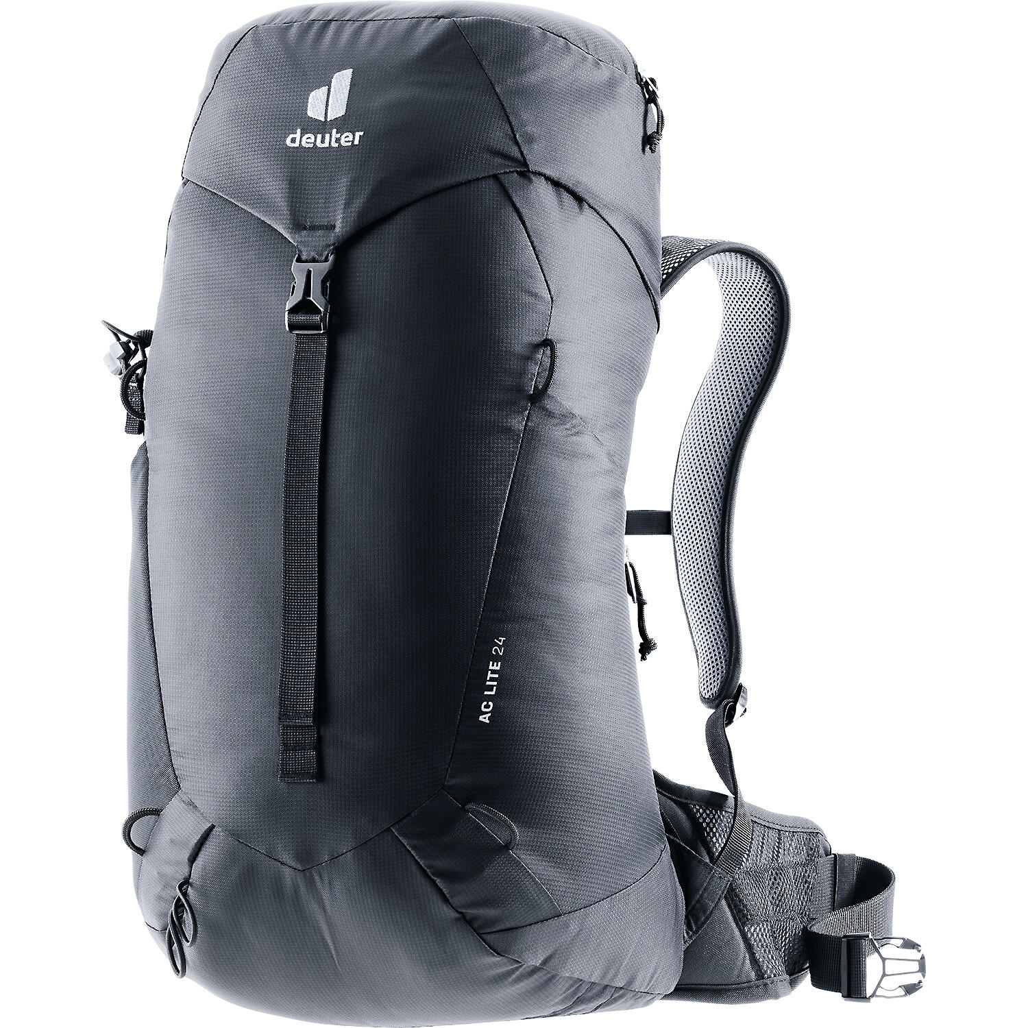 Deuter - Sac À Dos Deuter Ac Lite 24 L Noir Ventilé Léger Compatible Hydratation - Sac À Dos - Noir - Decathlon