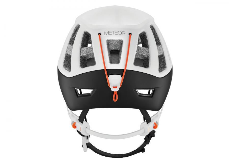 Casco PETZL Météor leggero e compatto, bianco/nero, ventilazione ottimizzata 4/6