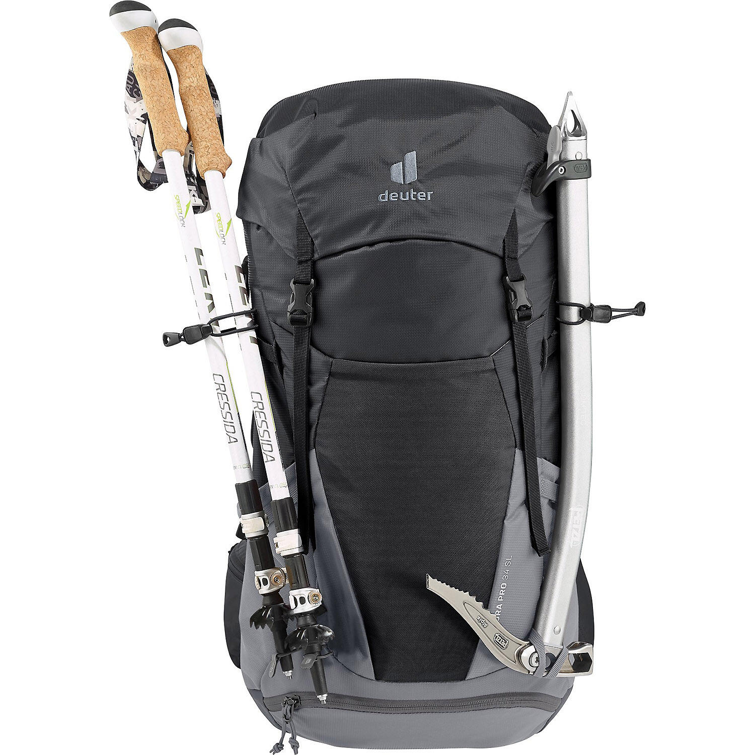 Sac de randonnée femme Deuter Futura Pro 34 SL 34L noir ventilé ergonomique 6/7