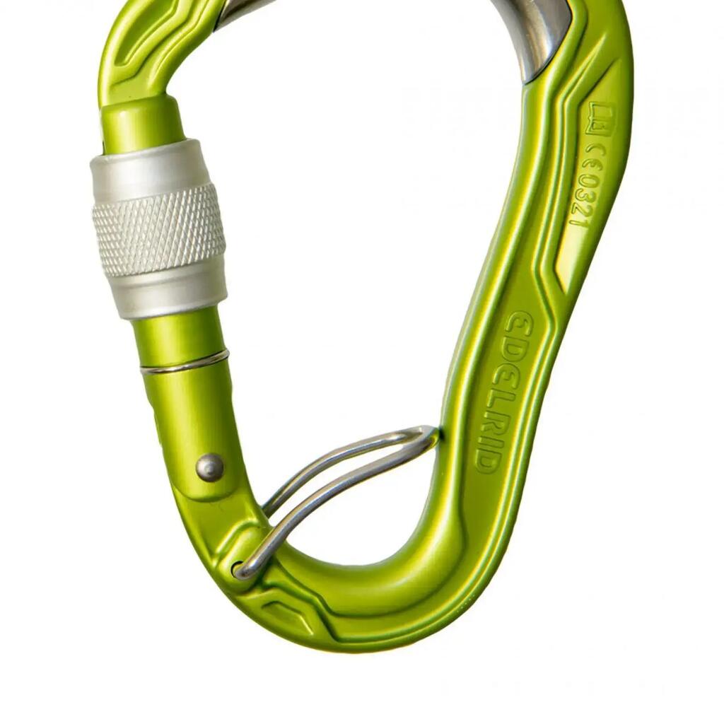 Climbing Carabiner Edelrid Bulletproof HMS Screw FG
