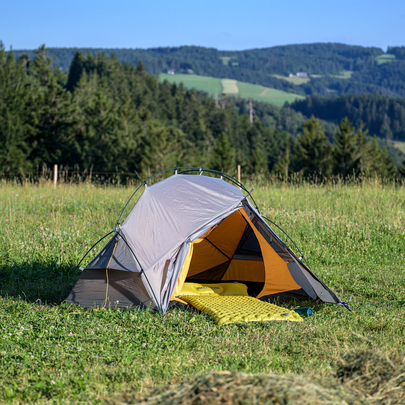 Trekkingzelt Trailrunner 1-2 Personen Camping Fahrrad Zelt Biwak 2,18 kg 5/7
