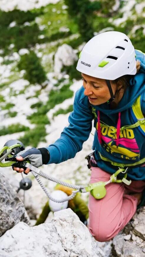 Lonża EDELRID Via Ferrata Cable Comfort VI 4/7