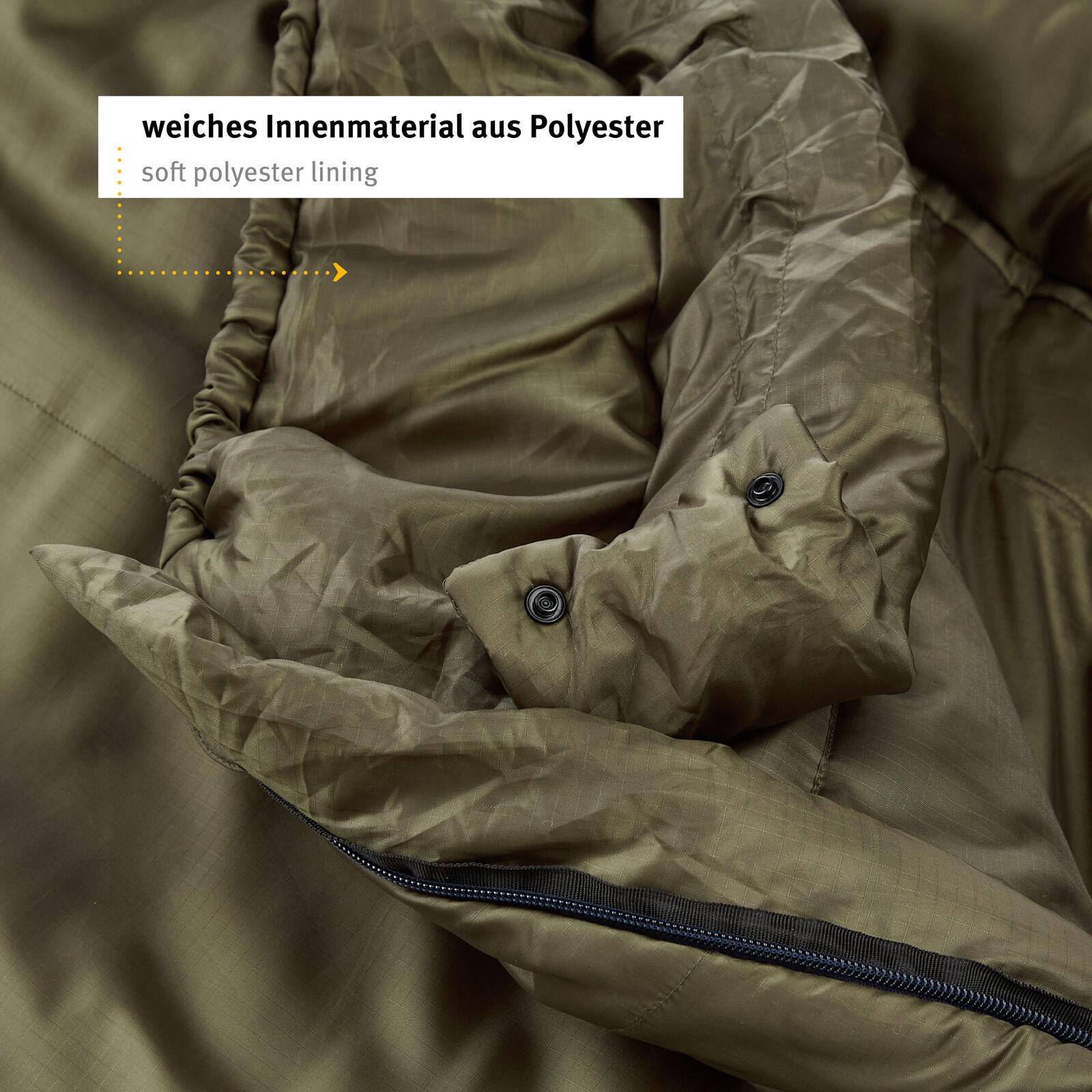 Sac de couchage momie Wildfire 0°C Outdoor 4 Saisons Hiver 5/7