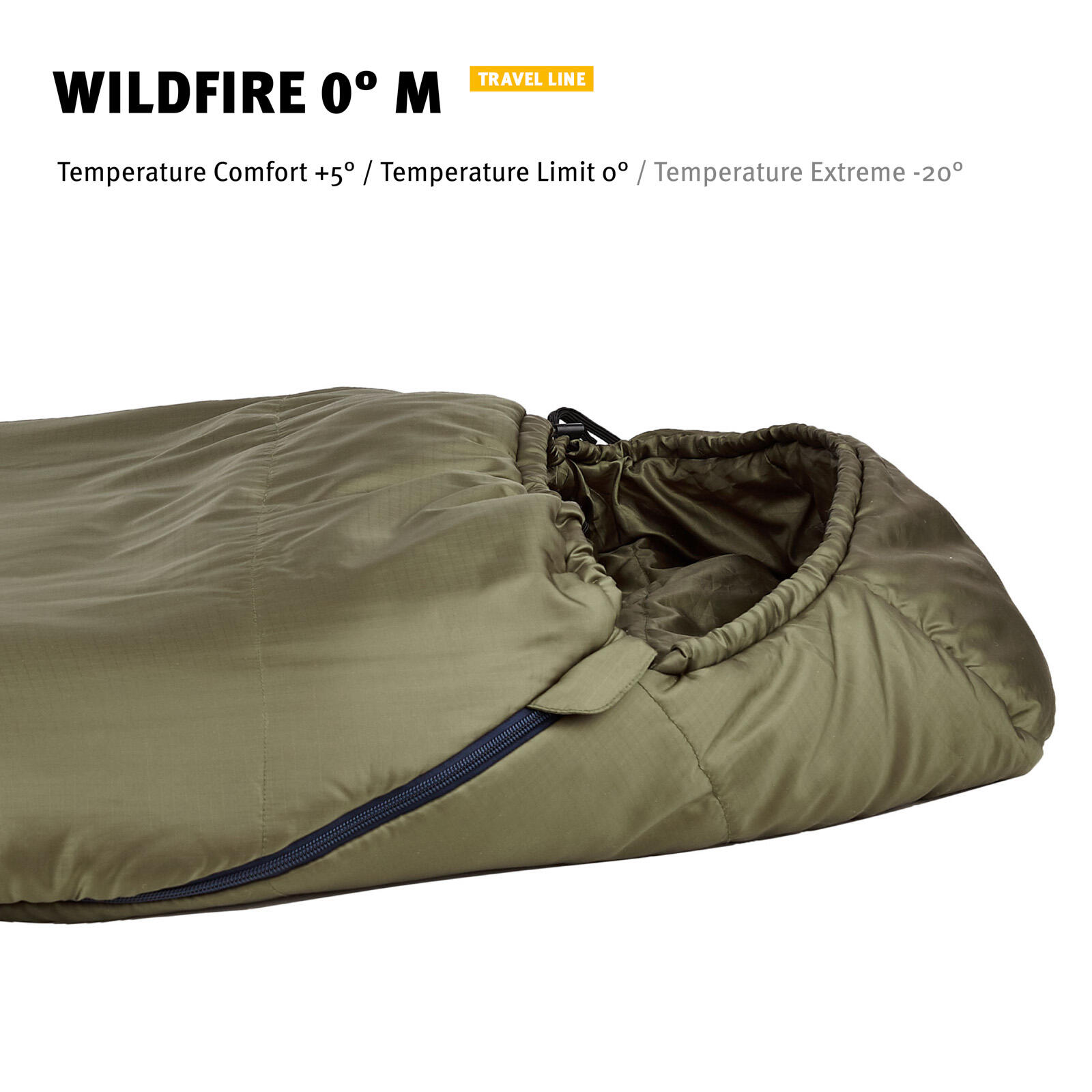 Sac de couchage momie Wildfire 0°C Outdoor 4 Saisons Hiver 3/7