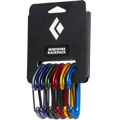 Moschettone Arrampicata Miniwire Set 6 Pz