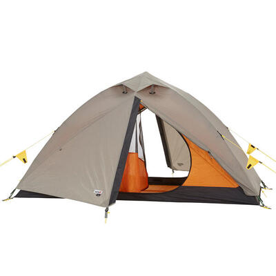 Trekkerstent oplader 2 persoons camping fiets geodetische tent bivak 2.6 kg