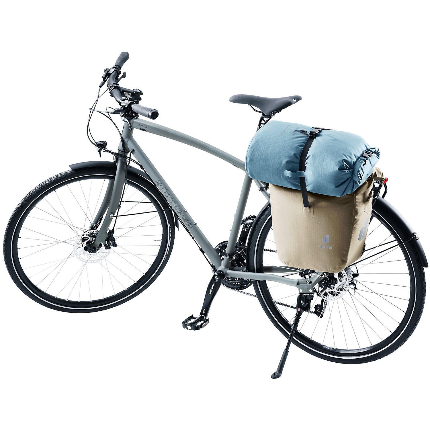 Sac - bikepacking - unisexe - drypack pro 13 - atlantic 3/7