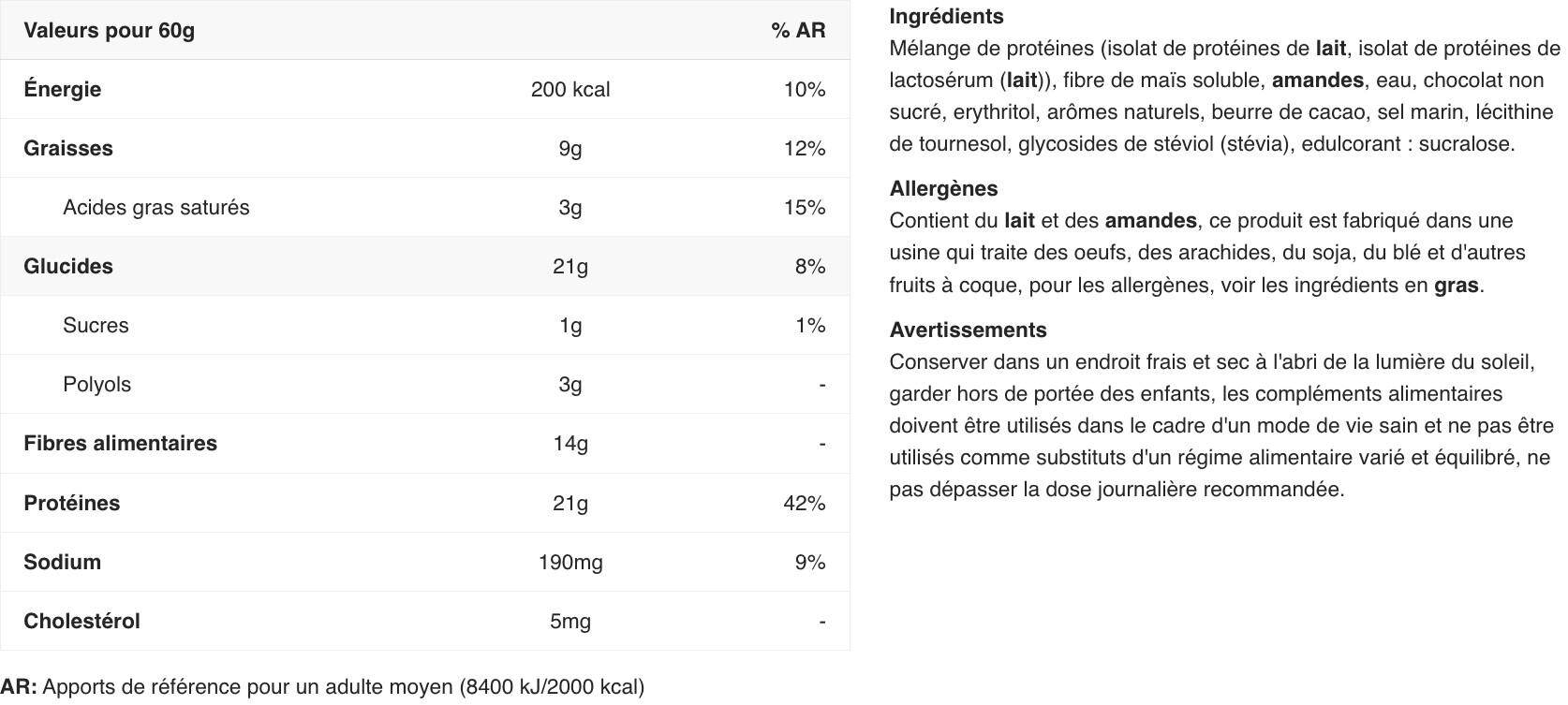 Barres protéinées - Quest Bar - Pâte à Biscuit Pépites de Chocolat Boite de 12 2/6
