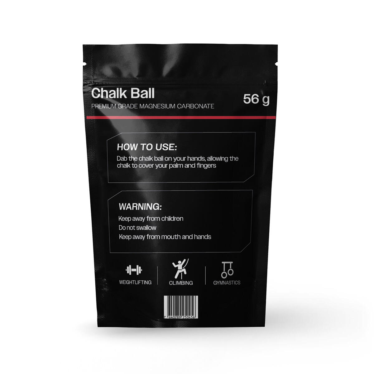 Magnesia-Kugel "Chalk Ball" 56g GladiatorFit 2/2