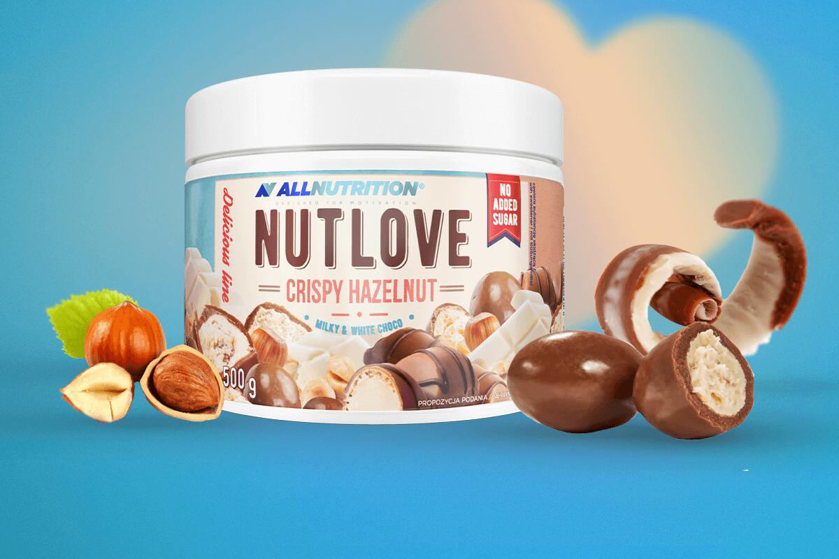 Pâte à tartiner NUTLOVE CRISPY HAZELNUT 500g 2/5