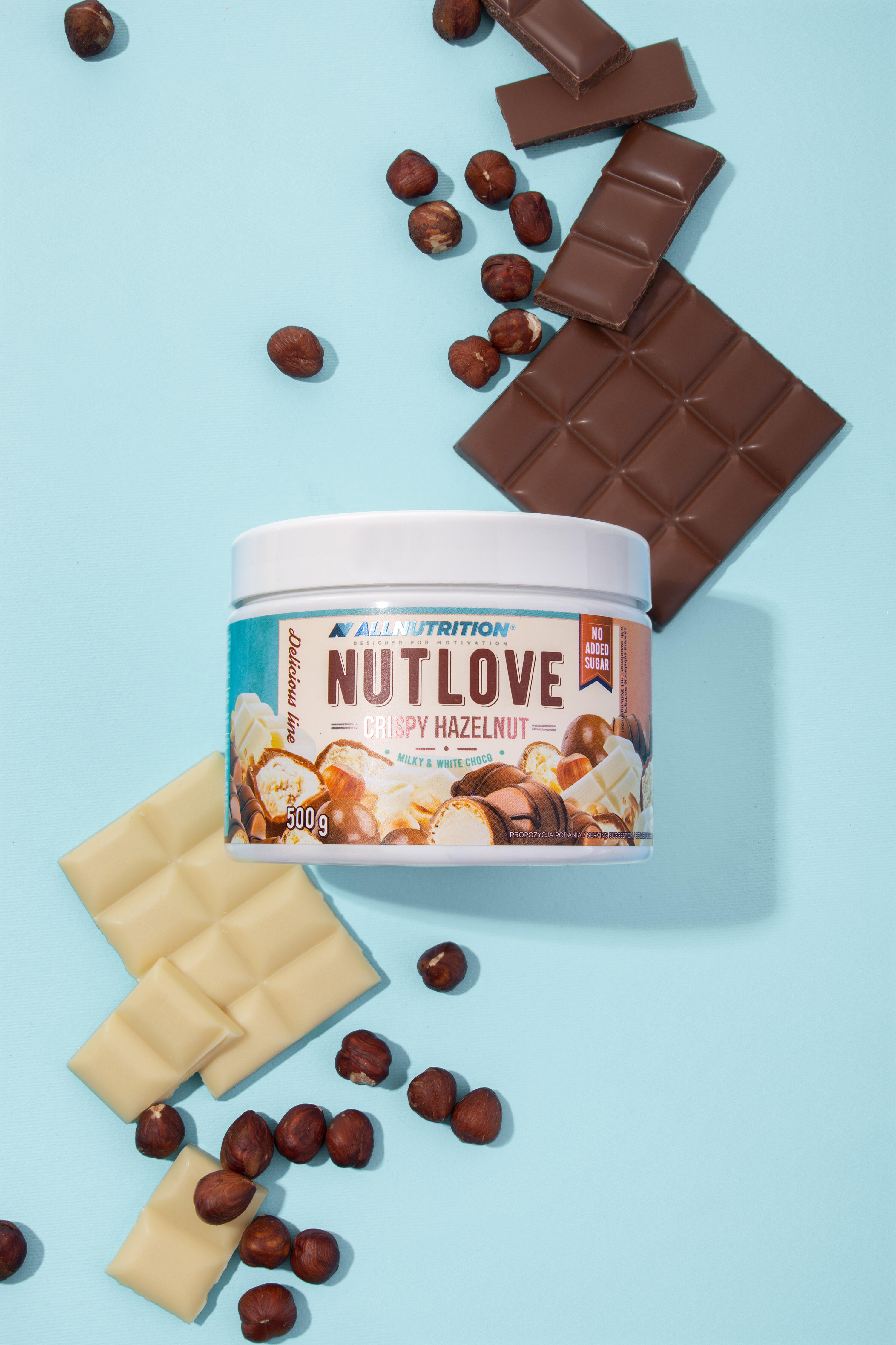 Pâte à tartiner NUTLOVE CRISPY HAZELNUT 500g 5/5