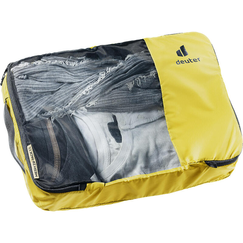 Organizer podróżny Deuter Mesh Zip Pack 10 - turmeric