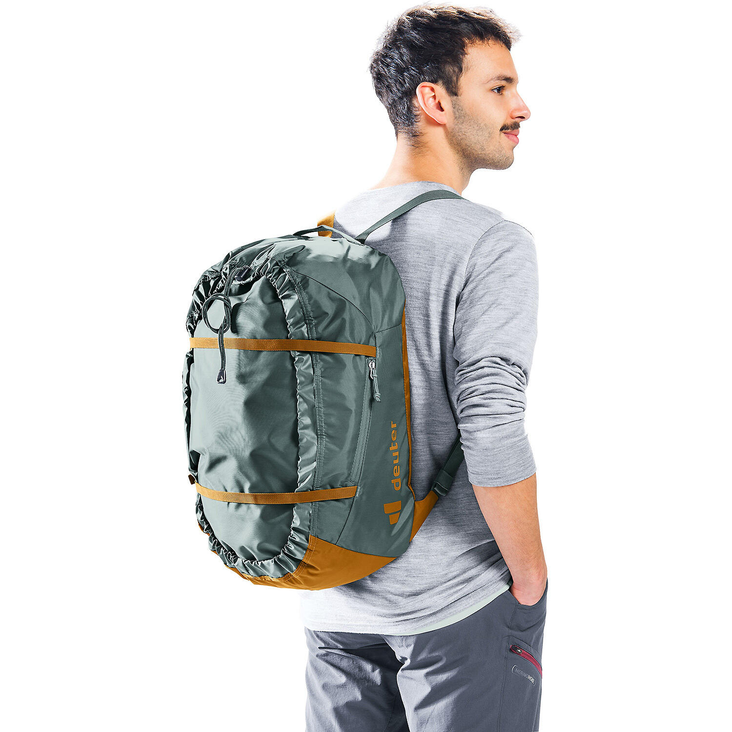 Deuter Gravity Sac à corde 20 L polyamide, bretelles rembourrées, accès frontal 2/5