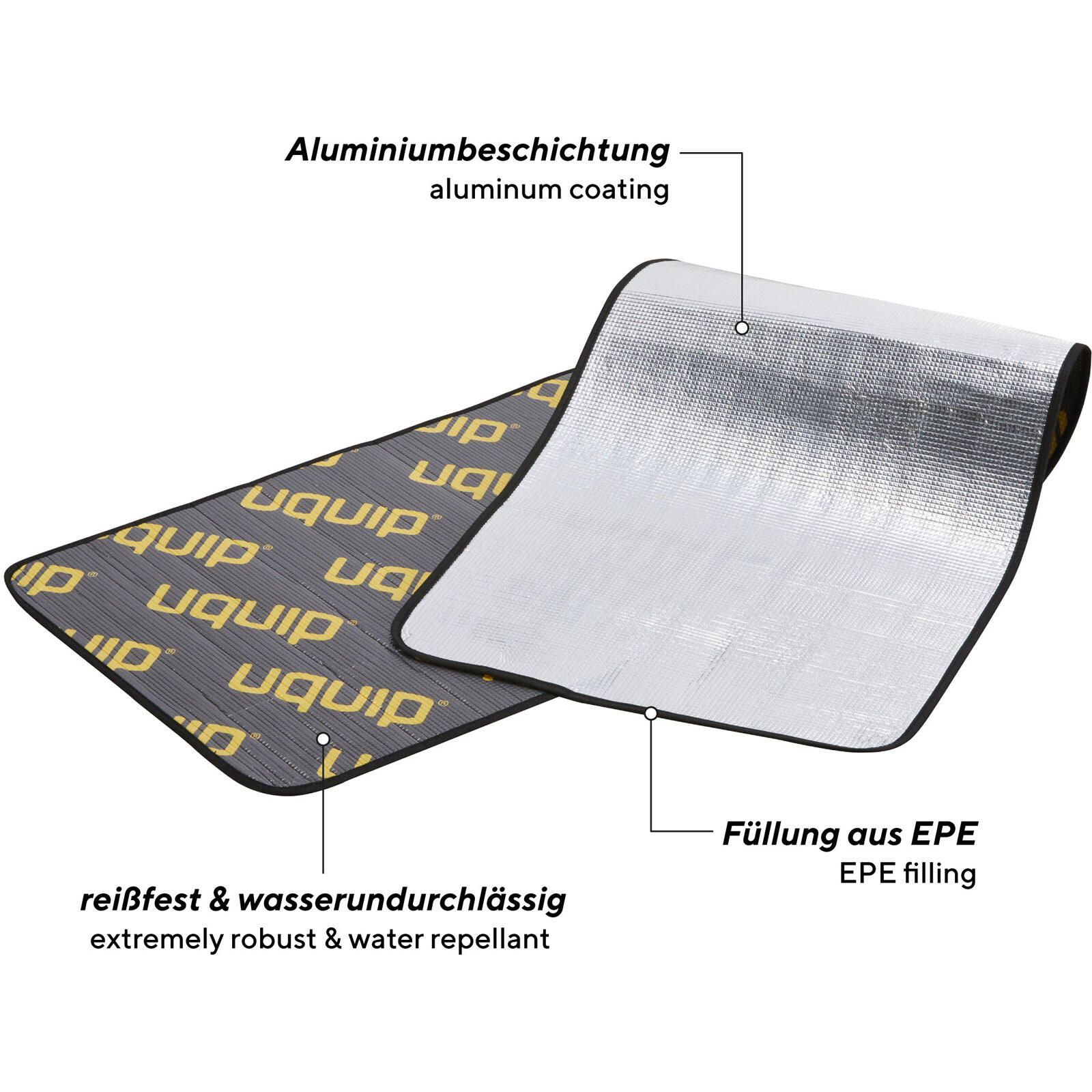 Matelas alu Flexy 190 cm Camping thermique isolant Single 3/5