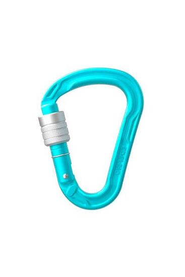 Moschettone Arrampicata Edelrid Hms Strike Screw Azzurro