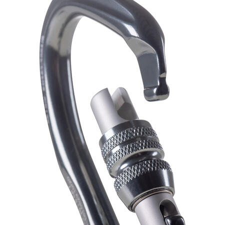 Moschettone BEAL Link Screw grigio 3/5