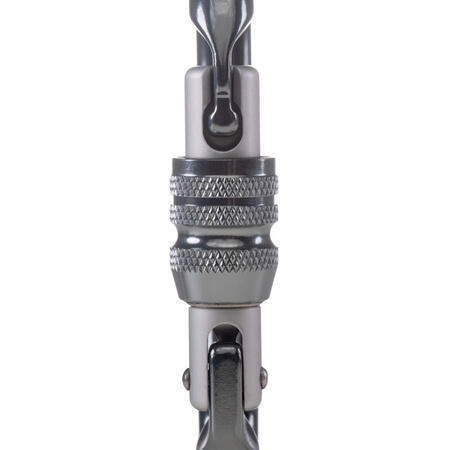 Moschettone BEAL Link Screw grigio 4/5