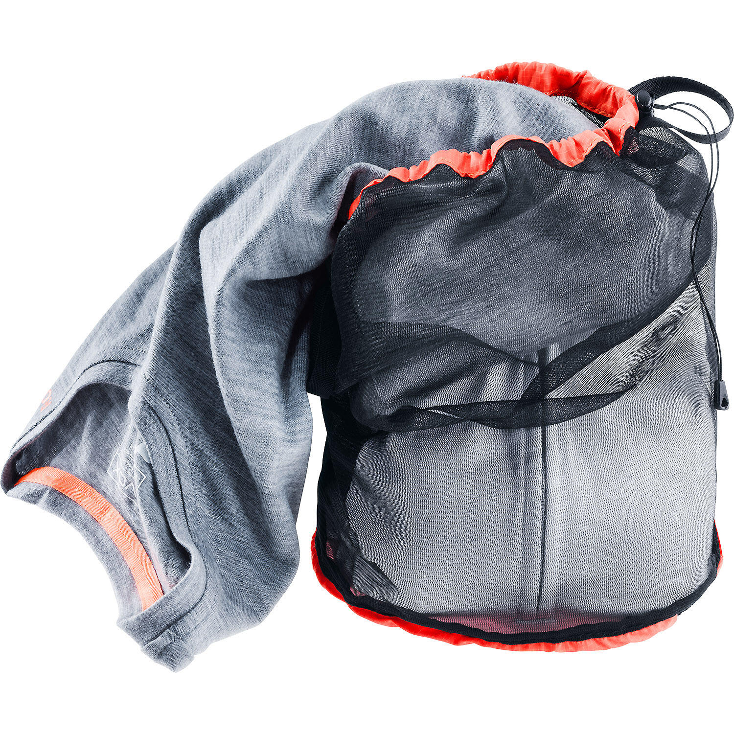 Mesh Sack 5 - bolsa de malla 5 L papaya-black 2/3